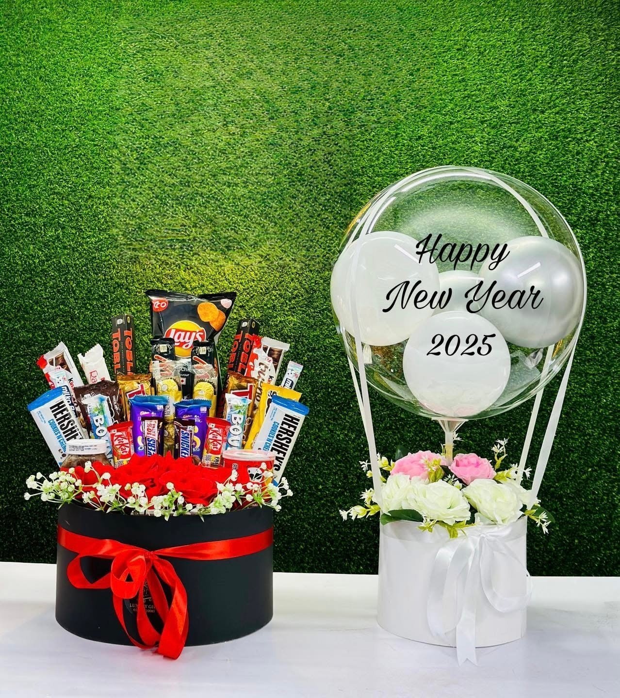 New Year Chocolate & Balloon Luxury Gift Set