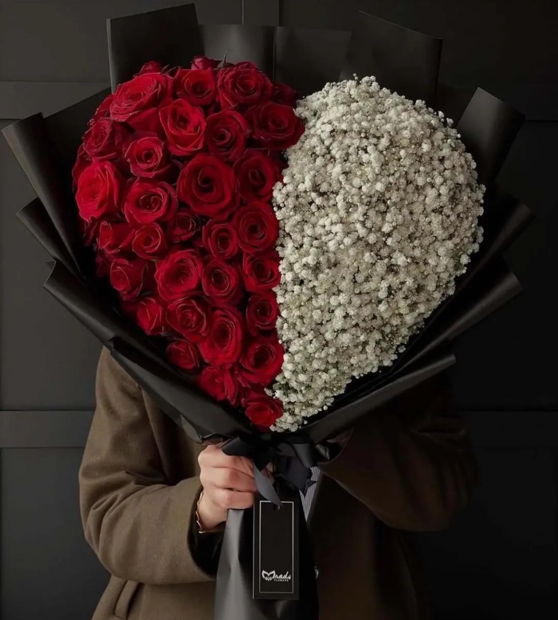 Heart flower with rose &amp; Chinise Gypsy